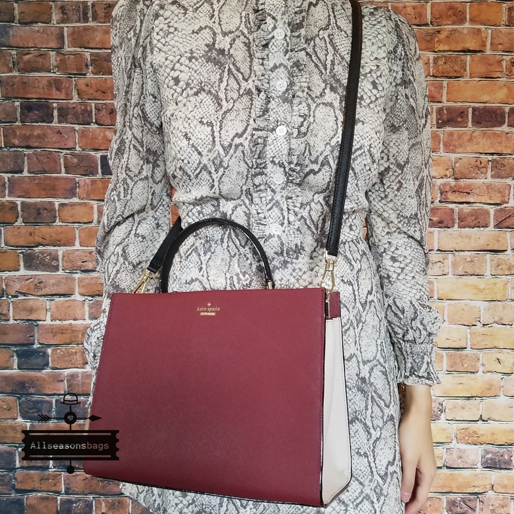 🔽 Kate spade Cameron Street Sarah sienna satchel - Picture 4 of 8